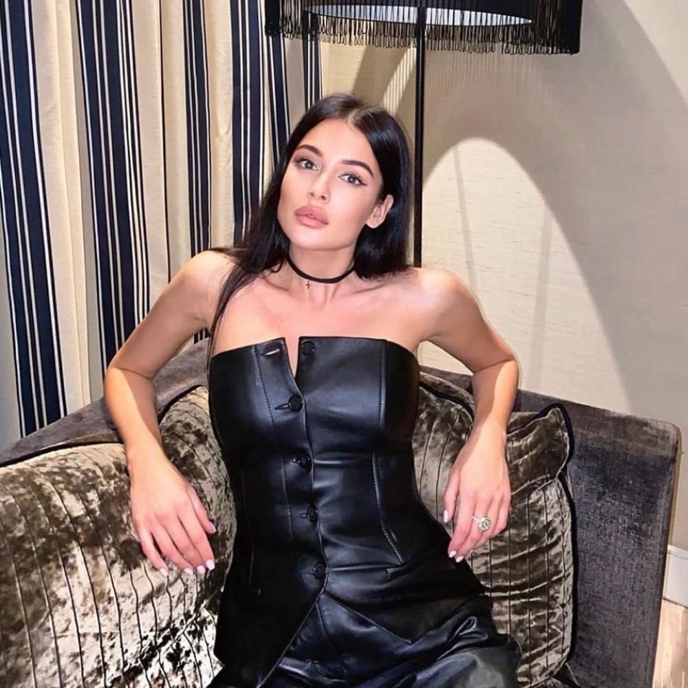 Leather Corset size XS